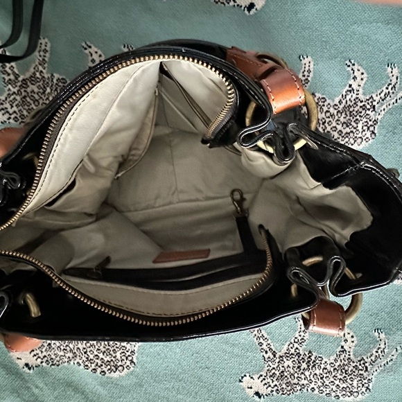 Cavalcanti Italian Patent Leather Purse - Picture 8 of 14